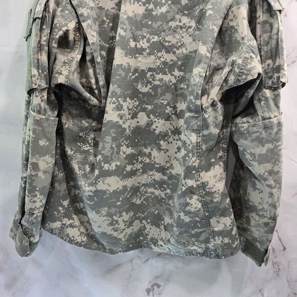 Army Jacket Mens Small Short Digital Camo Desert Top Shirt Military Air Force - Picture 7 of 11